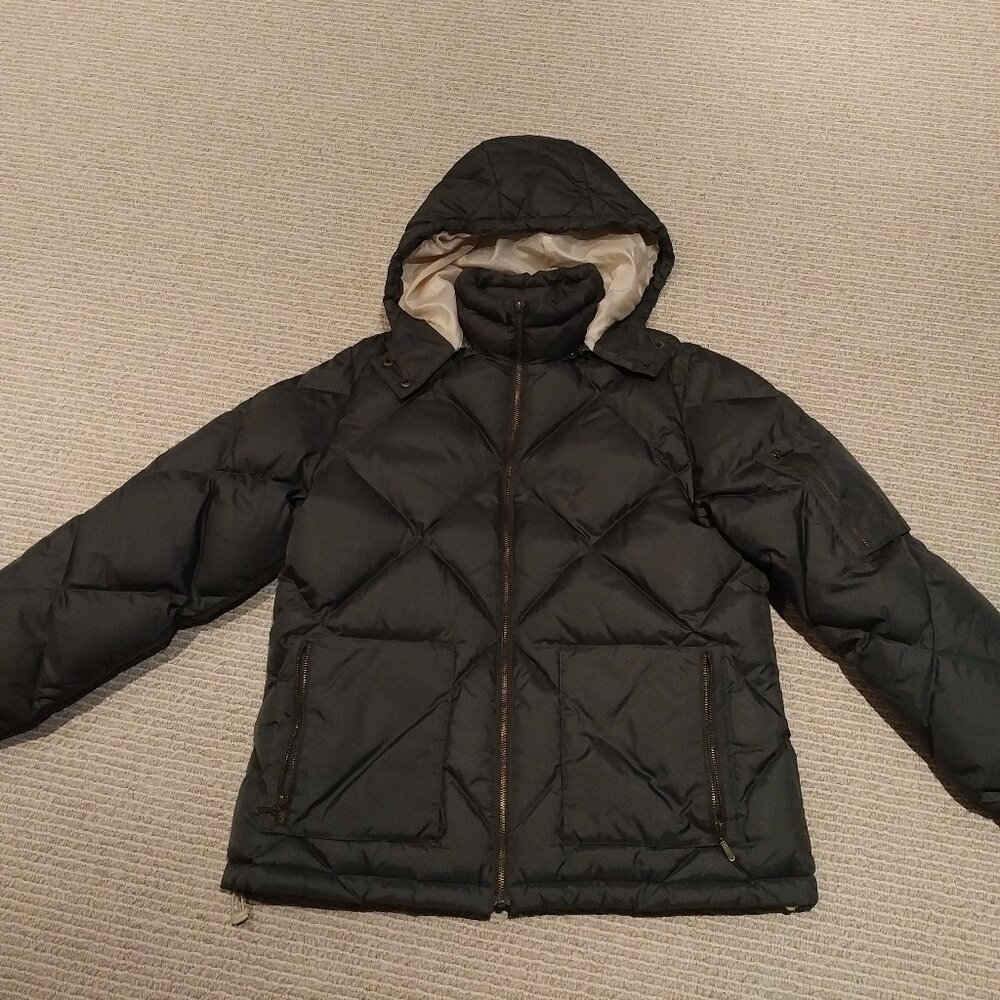 Down & Feather Women's Winter XL Jacket, Army Green